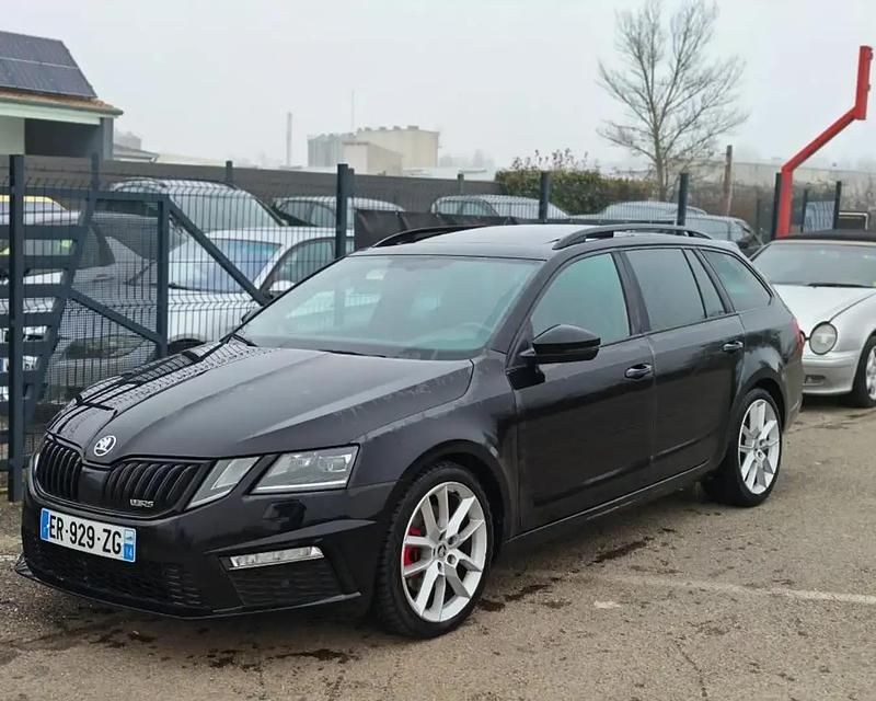 Noir Occasion 2017 Skoda Octavia RS Break | 14 990 € (Prix juste) - Image 1/4