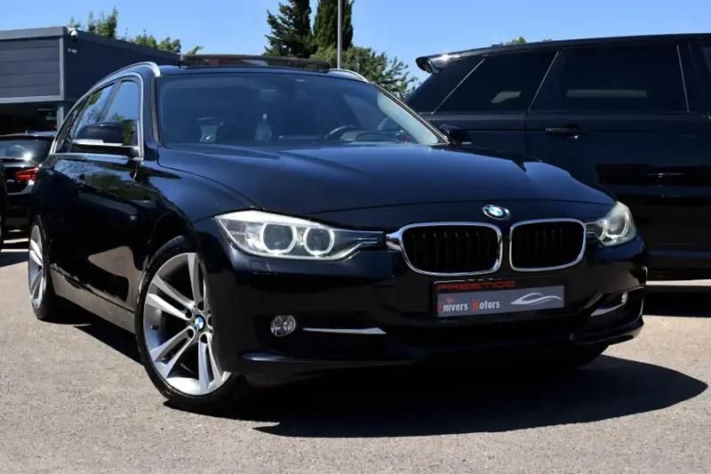 Noir Utilisé 2013 BMW 320 Sport Line Break | 11 400 € (Prix juste) - Image 1/4