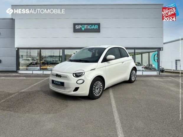 Blanc Utilisé 2022 Fiat 500e Action Citadine | 12 499 € (Bon prix) - Image 1/4