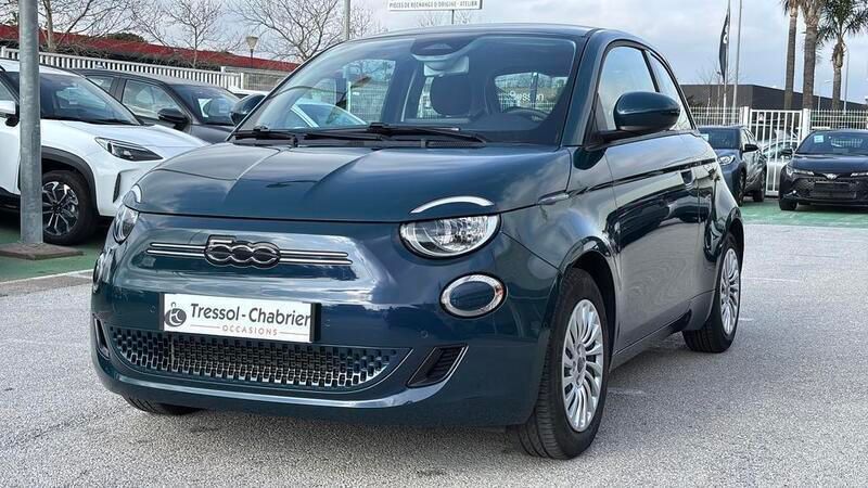 Vert Utilisé 2023 Fiat 500e La Prima Citadine | 17 731 € (Prix juste) - Image 1/3