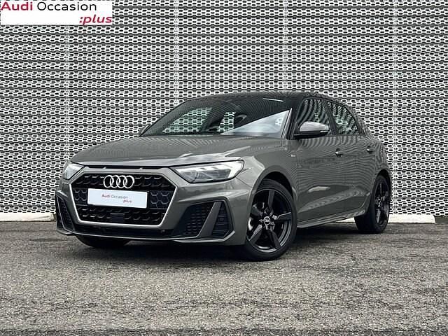 Gris chronos métallisé noir mythe métallisé Occasion 2025 Audi A1 Sportback S-Line Citadine | 30 590 € (Prix assez cher) - Image 1/4