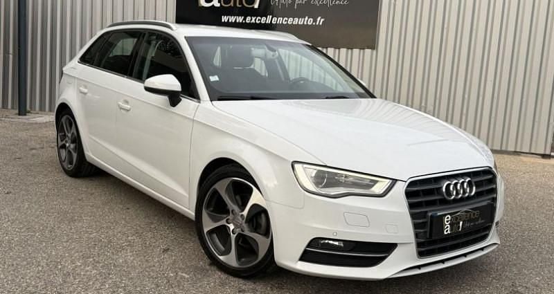 Blanc Utilisé 2015 Audi A3 Ambition Berline | 17 500 € (Bon prix) - Image 1/4