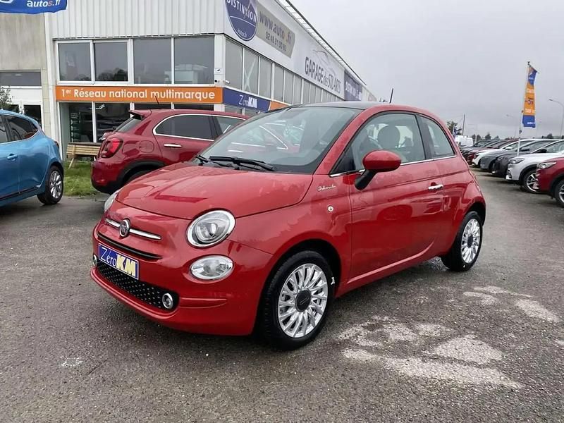 Rouge Occasion 2022 Fiat 500 Dolcevita Berline | 15 980 € (Prix cher) - Image 1/4