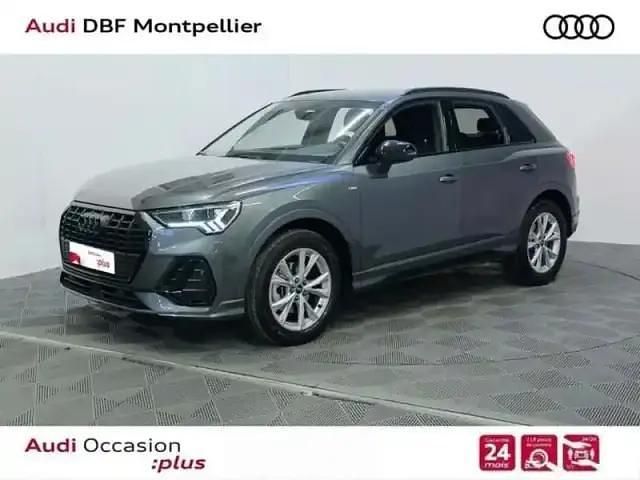 Gris daytona nacré Occasion 2025 Audi Q3 S-line plus SUV | 44 880 € (Prix juste) - Image 1/4