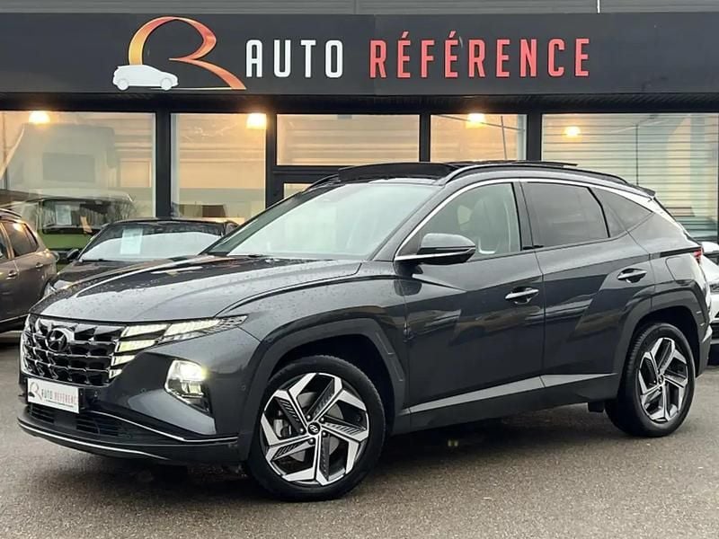 Gris Occasion 2021 Hyundai Tucson SUV | 20 825 € (Super prix) - Image 1/4