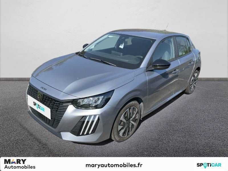 Gris Utilisé 2024 Peugeot 208 Active Citadine | 14 995 € (Prix juste) - Image 1/3