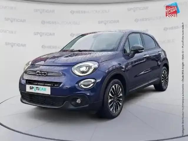 Bleu venezia métallisé Occasion 2024 Fiat 500X S SUV | 17 999 € (Bon prix) - Image 1/4