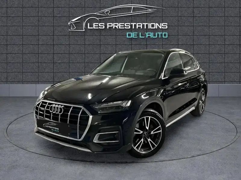 Noir Utilisé 2021 Audi Q5 Sport SUV | 29 990 € (Prix juste) - Image 1/4