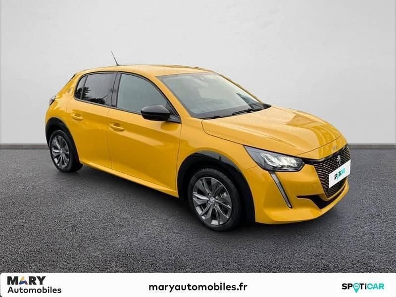 Occasion Peugeot e-208 100 kW (136 ch) 2022 Jaune Citadine