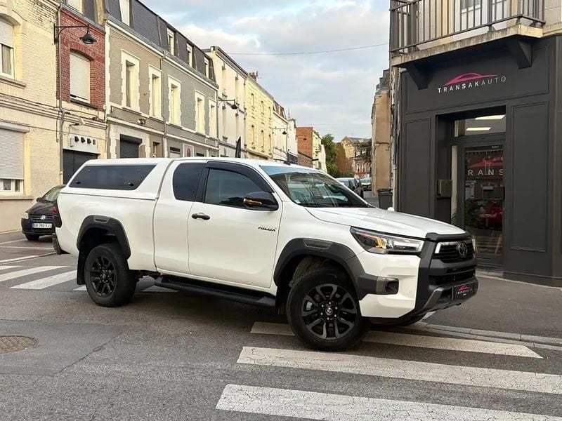 Blanc Utilisé 2021 Toyota HiLux Pick-up | 41 990 € (Prix juste) - Image 1/4
