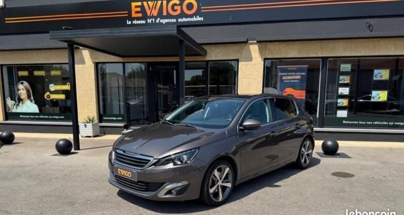 Gris Utilisé 2014 Peugeot 308 Allure Berline | 9 490 € (Bon prix) - Image 1/4