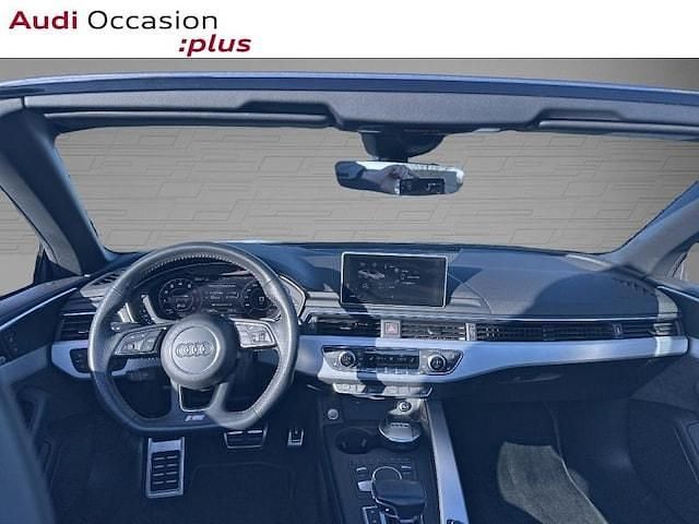 Occasion Audi A5 Cabriolet S-Line 190 ch (139 kW) 2018 Blanc ibis Cabriolet