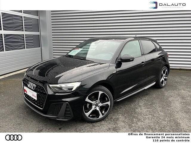 Noir mythe métallisé Utilisé 2024 Audi A1 Sportback S-Line Citadine | 29 580 € (Prix assez cher) - Image 1/4