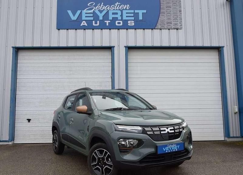 Occasion Dacia Spring Expression 33 kW (46 ch) 2023 Vert Citadine