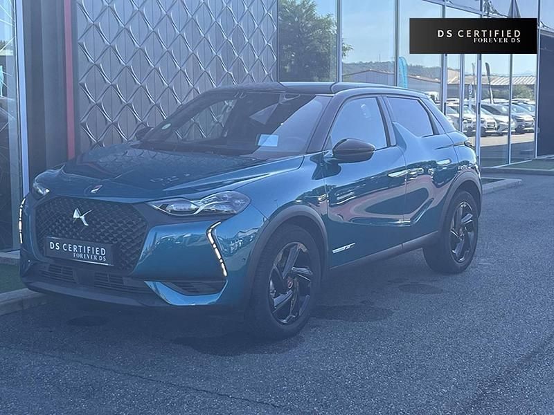 Bleu Utilisé 2021 DS Automobiles DS3 Performance Line Plus Citadine | 22 990 € (Bon prix) - Image 1/4