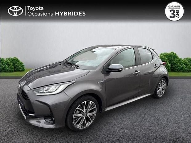 Gris Utilisé 2022 Toyota Yaris Hybrid | 20 990 € (Bon prix) - Image 1/4