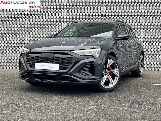 Gris magnétique Occasion 2024 Audi Q8 e-tron S-Line SUV | 59 990 € (Bon prix) - Image 1/4