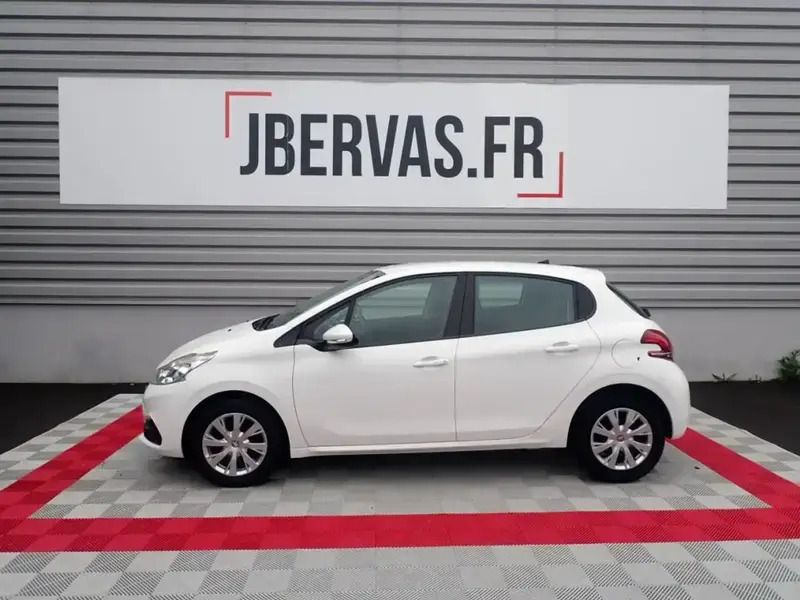 Blanc Utilisé 2019 Peugeot 208 Premium Citadine | 10 999 € - Image 1/4