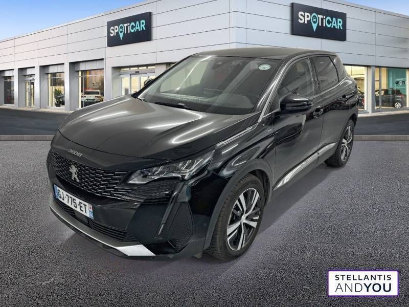 Noir Utilisé 2022 Peugeot 3008 Allure | 22 990 € (Bon prix) - Image 1/3