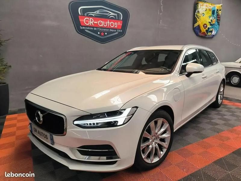 Blanc Utilisé 2018 Volvo V90 Inscription Break | 26 500 € - Image 1/4