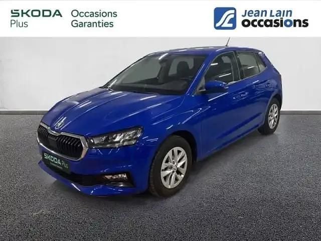 Bleu energie Occasion 2022 Skoda Fabia Berline | 15 290 € (Prix juste) - Image 1/4