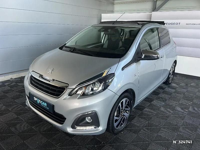 Gris Utilisé 2021 Peugeot 108 Collection Citadine | 10 450 € (Prix juste) - Image 1/4