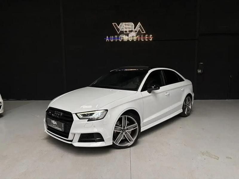 Blanc Utilisé 2018 Audi S3 Berline | 30 490 € (Bon prix) - Image 1/4