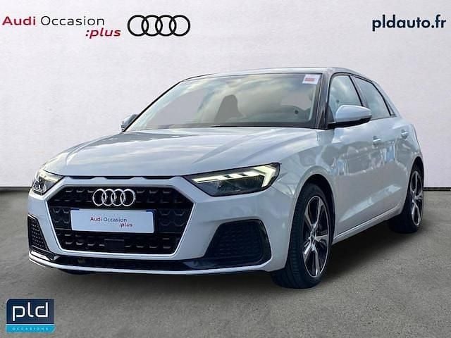 Occasion Audi A1 Sportback Advanced Plus 116 ch (85 kW) 2020 Blanc glacier métallisé Citadine