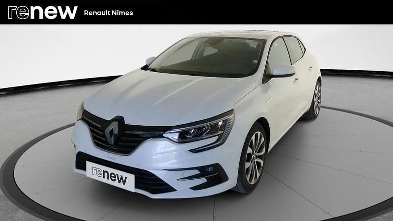 Blanc Occasion 2022 Renault Mégane IV Techno Berline | 17 999 € (Prix juste) - Image 1/4