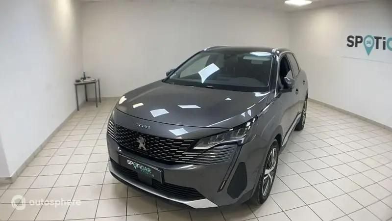 Gris Utilisé 2021 Peugeot 3008 SUV | 16 999 € (Prix juste) - Image 1/4