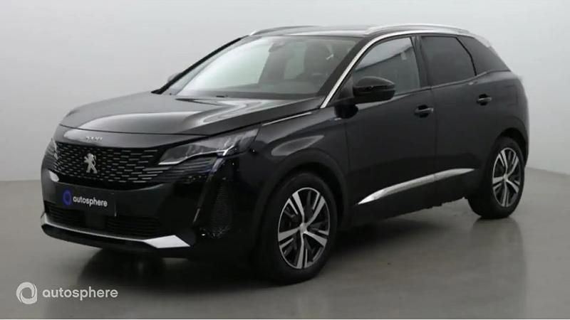 Noir Utilisé 2021 Peugeot 3008 Allure SUV | 21 990 € (Bon prix) - Image 1/4