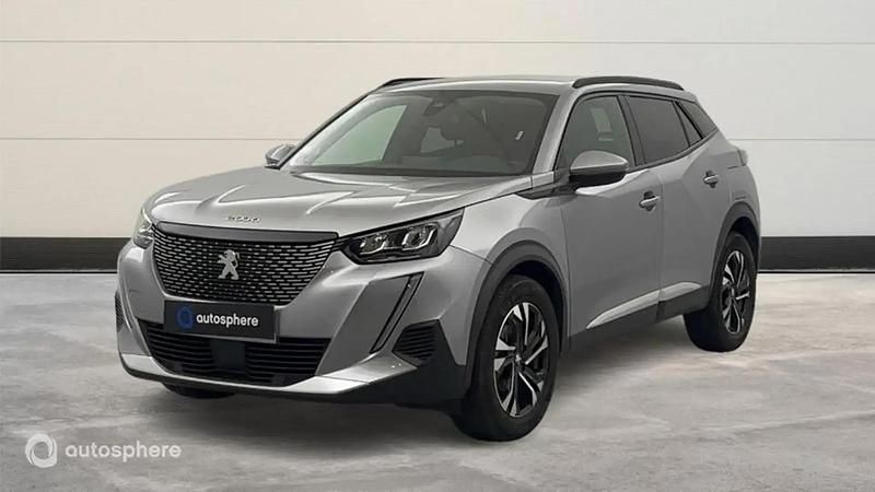 Gris Utilisé 2021 Peugeot 2008 Allure SUV | 15 499 € (Prix juste) - Image 1/4