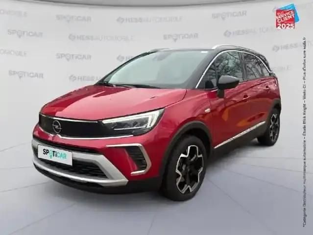 Rouge Occasion 2022 Opel Crossland X Ultimate SUV | 15 499 € (Prix juste) - Image 1/4