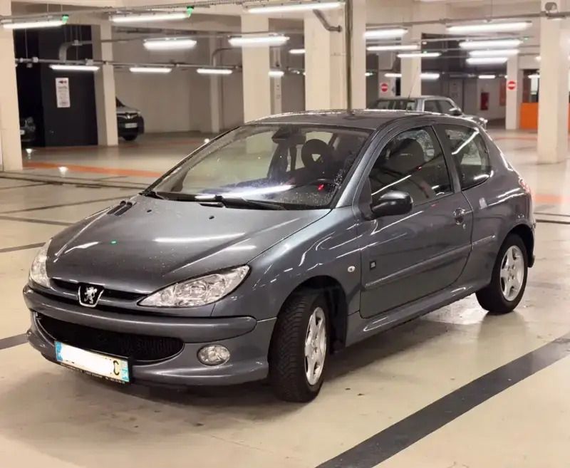 Gris Utilisé 2007 Peugeot 206 Berline | 2 700 € - Image 1/4