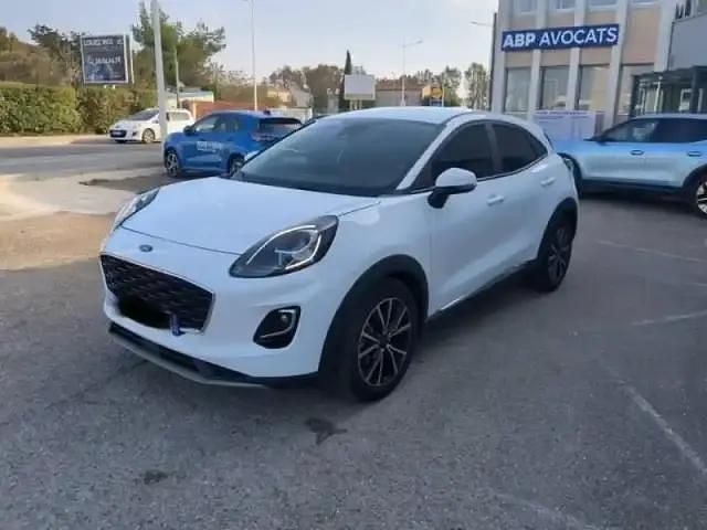 Occasion Ford Puma Titanium 2022 Blanc glacier SUV