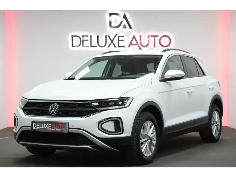 Blanc Utilisé 2022 VW T-Roc Life SUV | 21 990 € (Prix juste) - Image 1/4