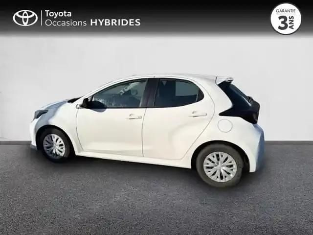 Occasion Toyota Yaris Hybrid 2021 Blanc pur Berline