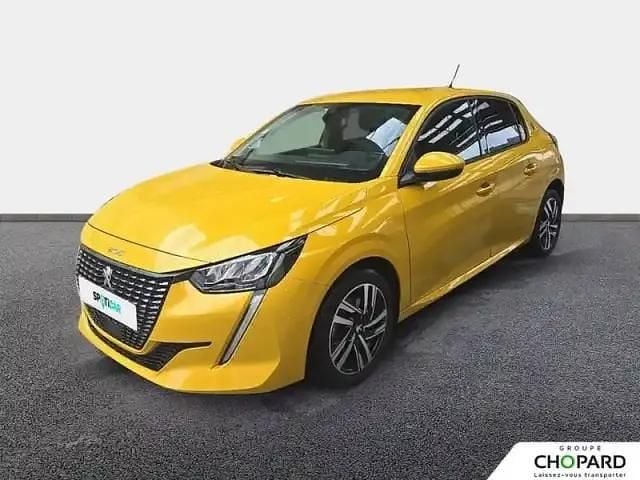 Jaune Occasion 2021 Peugeot 208 S Citadine | 12 489 € (Prix juste) - Image 1/4