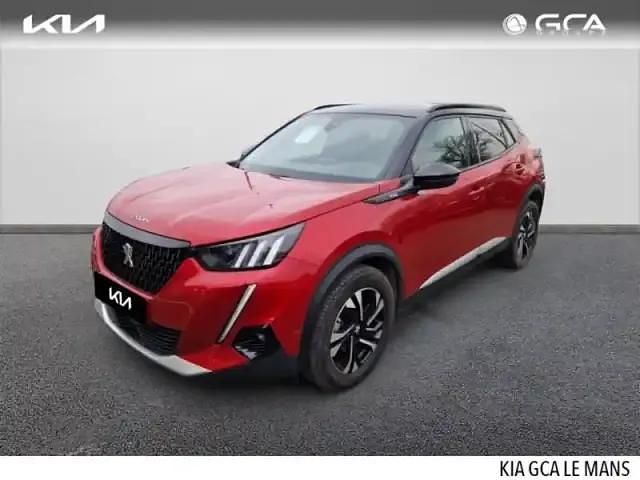 Rouge Occasion 2021 Peugeot 2008 GT SUV | 16 490 € (Bon prix) - Image 1/4