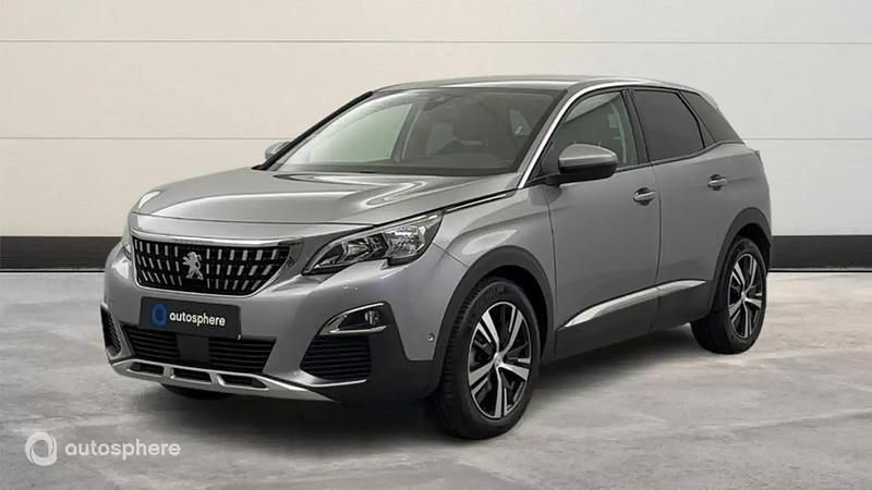 Gris Utilisé 2018 Peugeot 3008 Allure SUV | 13 999 € (Prix juste) - Image 1/4