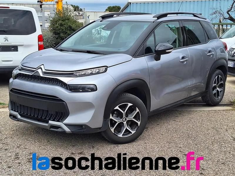 Gris Utilisé 2023 Citroën C3 Aircross Shine SUV | 18 950 € (Prix juste) - Image 1/4