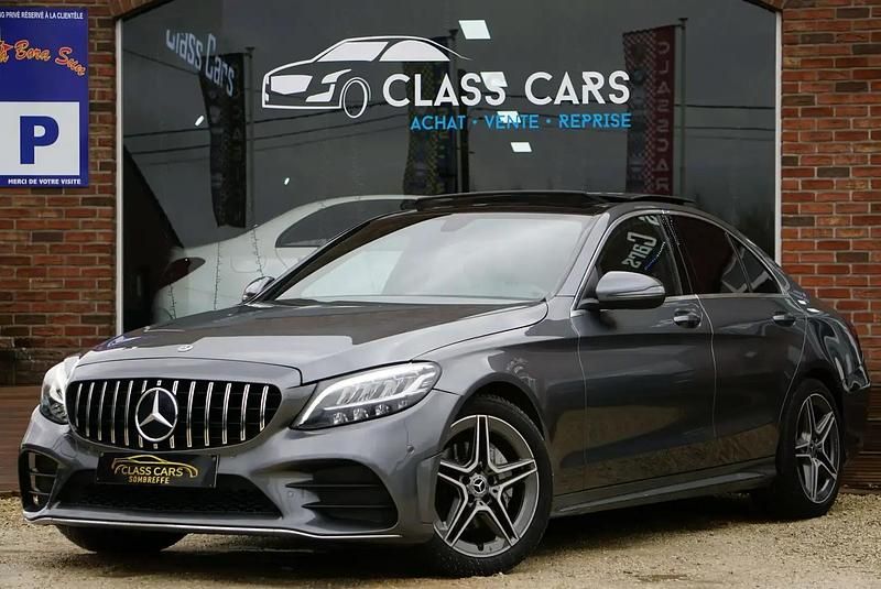Gris Utilisé 2019 Mercedes C200 AMG line Berline | 23 990 € (Prix assez cher) - Image 1/4