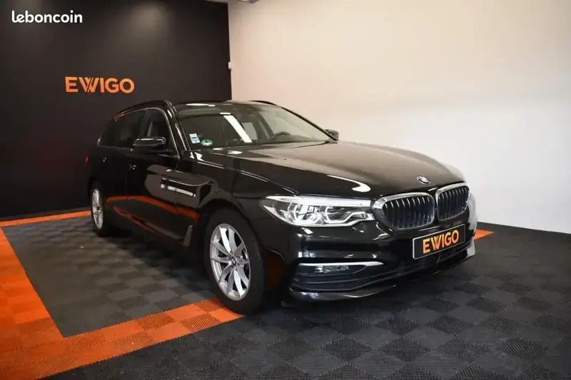 Noir Utilisé 2019 BMW 520 Luxury Line Break | 25 490 € (Prix juste) - Image 1/4