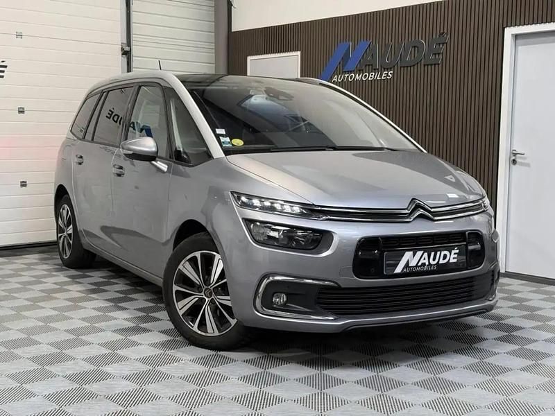 Gris Occasion 2019 Citroën C4 SpaceTourer Shine Monospace | 18 490 € (Prix assez cher) - Image 1/4