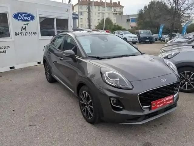 Occasion Ford Puma Titanium 2021 Fashion gris magnetic métallisée SUV