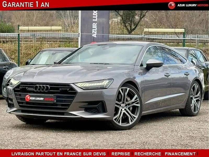 Gris Utilisé 2018 Audi A7 S-Line Citadine | 39 990 € (Super prix) - Image 1/4