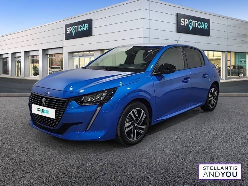 Bleue Utilisé 2023 Peugeot 208 Allure Citadine | 15 990 € (Bon prix) - Image 1/3