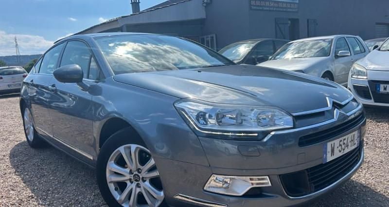 Gris Utilisé 2012 Citroën C5 Exclusive Berline | 7 999 € (Prix juste) - Image 1/4