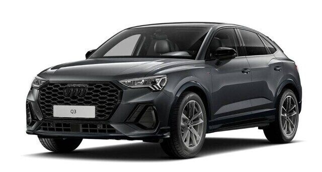 Gris daytona nacré Nouvelle 2025 Audi Q3 Sportback S-line plus SUV | 56 900 € - Image 1/4