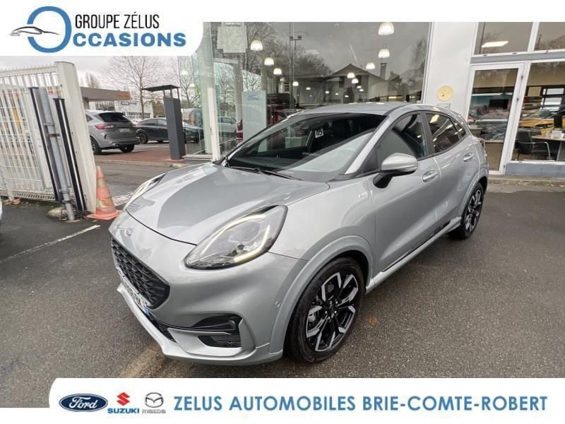 Gris Utilisé 2021 Ford Puma ST-Line X SUV | 20 450 € (Prix juste) - Image 1/3